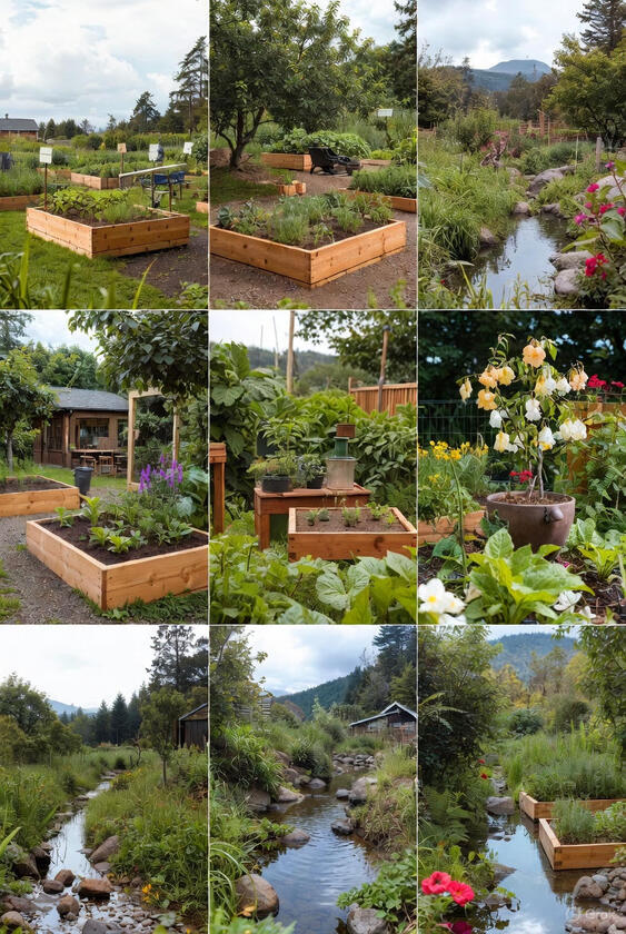 private permaculture garden project