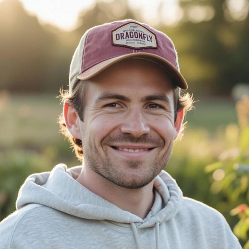 Portrait of Silvano, Founder and CEO of Northwest Permaculture Design