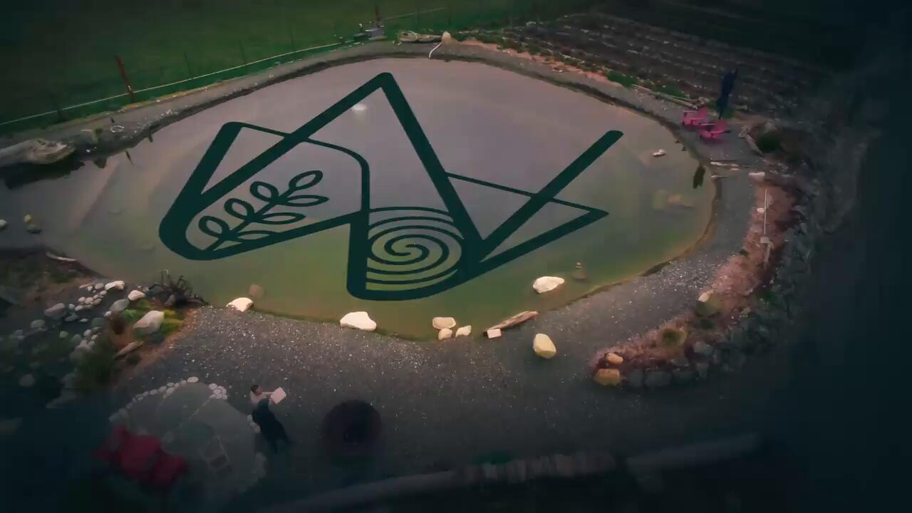 Little Farm - Orcas Island: from flower farm to permaculture veggie farm drone video